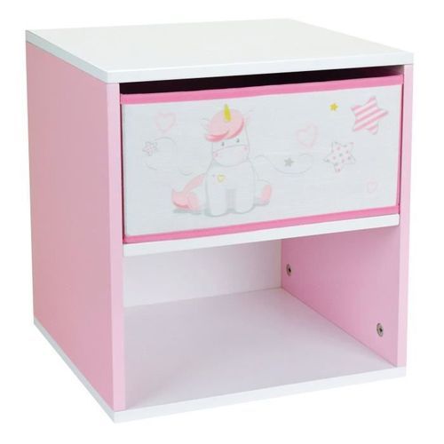 CIJEP Table de chevet enfant Licorne - Photo n°2; ?>