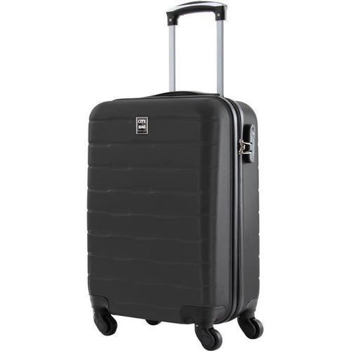 CITY BAG Valise Cabine ABS 4 Roues Gris - Photo n°2; ?>