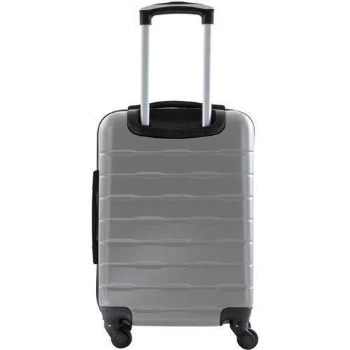 CITY BAG Valise Cabine ABS 4 Roues Silver 2 - Photo n°2; ?>