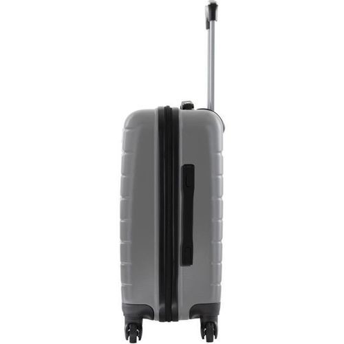 CITY BAG Valise Cabine ABS 4 Roues Silver 2 - Photo n°3; ?>