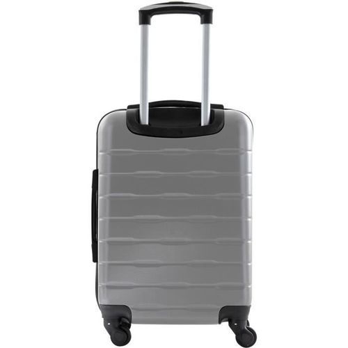 CITY BAG Valise Cabine ABS 4 Roues Silver - Photo n°2; ?>