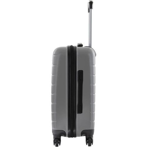 CITY BAG Valise Cabine ABS 4 Roues Silver - Photo n°3; ?>