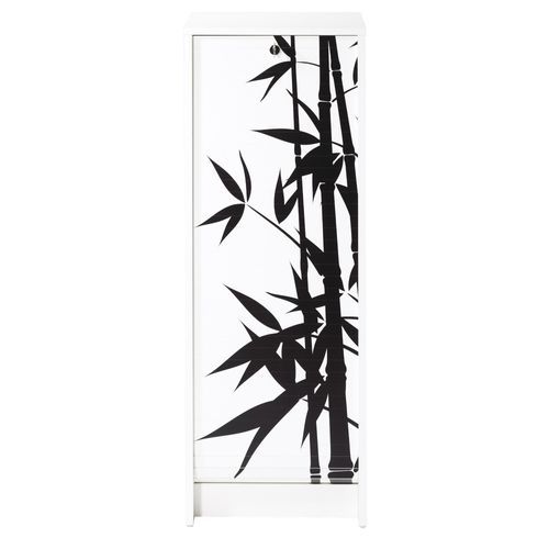 Classeur à rideau blanc imprimé bambous Boost - Photo n°2; ?>