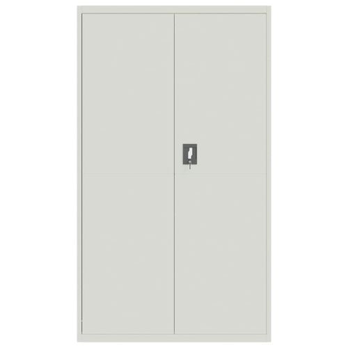 Classeur gris clair 105x40x180 cm acier - Photo n°3; ?>