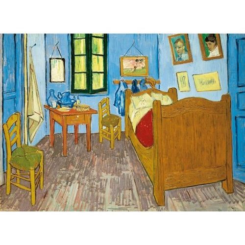 Clementoni - 39616 - Museum Collection 1000 pieces - Chambre Arles V.Gogh - Photo n°2; ?>