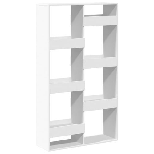 Cloison de séparation blanc 100x33x175 cm bois d'ingénierie - Photo n°2; ?>