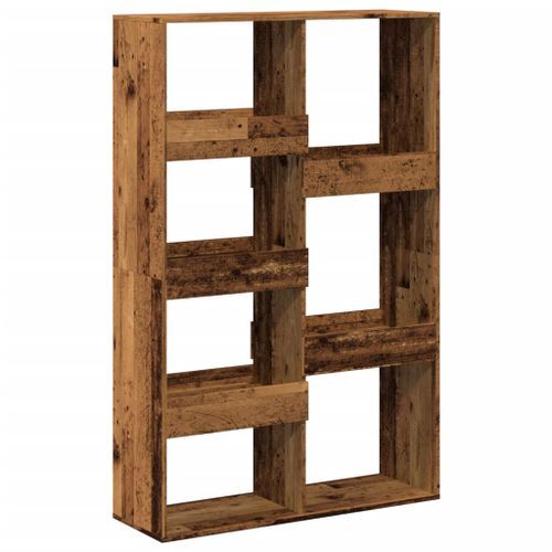 Cloison de séparation vieux bois 100x33x155,5cm bois ingénierie - Photo n°2; ?>