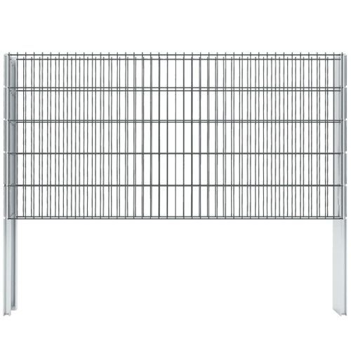 Clôture De Gabion 2D Acier Galvanisé 2,008x1,03m 16m Total Gris 26 Clôture de gabion 2D Acier galvanisé 2,008x1,03m 16m total Gris - Photo n°2; ?>