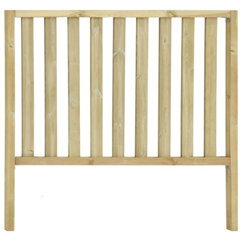 Clôture de jardin Bois de pin imprégné 10,62x1,7 m - Photo n°2; ?>