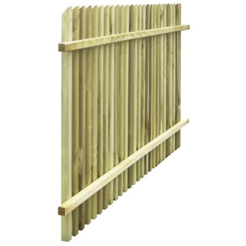 Clôture de jardin Bois de pin imprégné 170 x 100 cm - Photo n°3; ?>