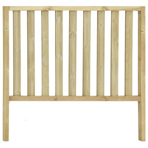 Clôture de jardin Bois de pin imprégné 5,34x1,7 m - Photo n°2; ?>