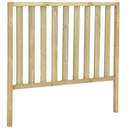 Clôture de jardin Bois de pin imprégné 5,34x1,7 m - Photo n°3; ?>