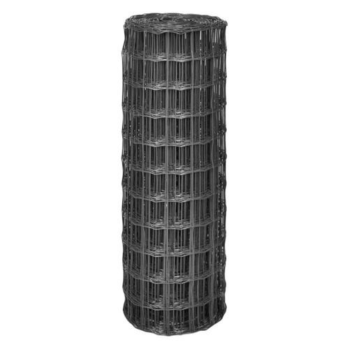 Clôture euro Acier 10 x 1,7 m Gris 5 - Photo n°2; ?>