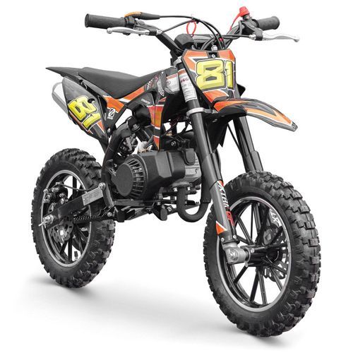 Moto cross enfant 50cc 2 Temps 10/10 orange Kobra - Photo n°2; ?>