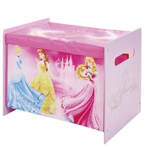 Coffre à jouets Premium Disney Princesses - Photo n°3; ?>