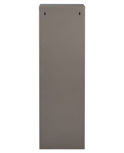 Colonne de rangement métal gris nacré 4 tiroirs Bolan H 126 cm - Photo n°3; ?>