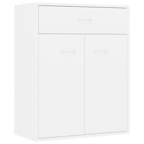 Commode Blanche 60 x 30 x 75 cm - Photo n°2; ?>