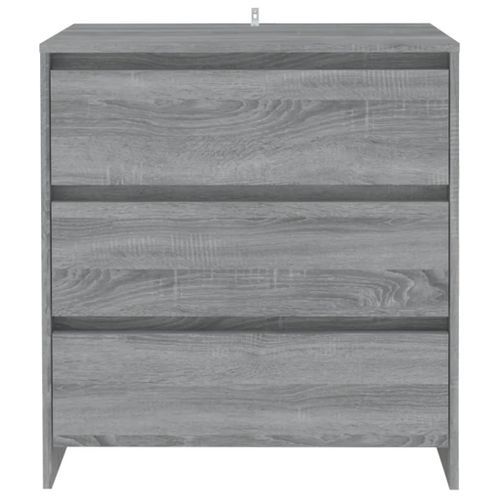 Commode Sonoma gris 70x41x75 cm - Photo n°2; ?>