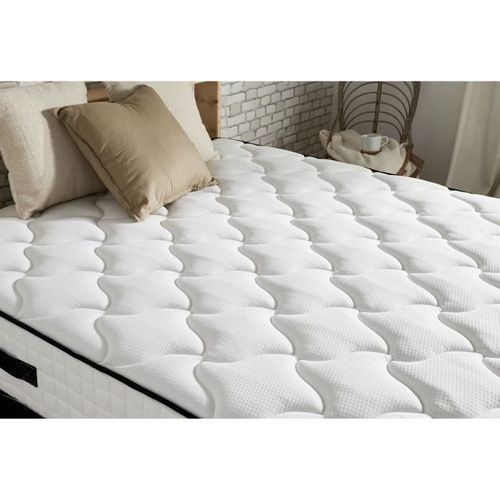 CONFORT DESIGN Ensemble matelas + sommiers 180x200 - 891 ressorts - 7 zones - Ferme - 30 cm HOTEL GRAND CONFORT - Photo n°3; ?>