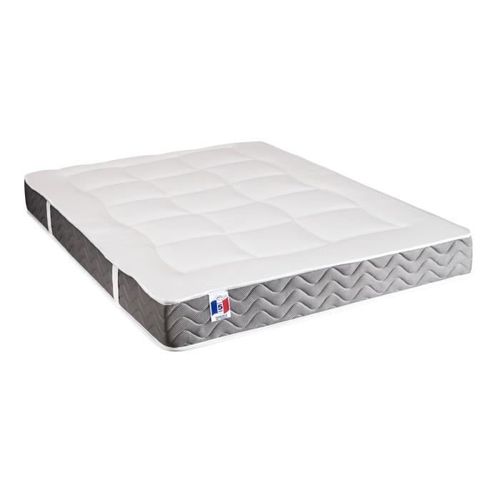 CONFORT DESIGN Matelas + sommier 160 x 200 - Latex et mémoire de forme - 24 cm - Ferme - POLYMEMORY - Photo n°3; ?>