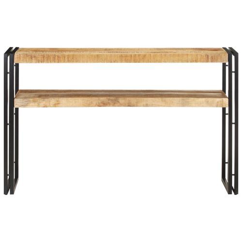 Console 120x30x75 cm Bois de manguier brut 2 - Photo n°2; ?>