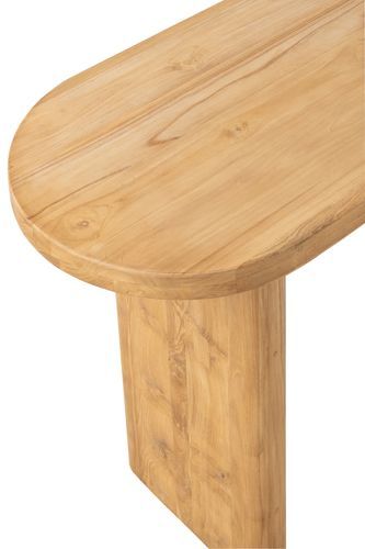 Console en Teck naturel 150 cm - Le charme du bois dans votre intérieur - Photo n°3; ?>