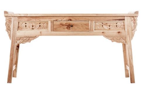 Console style oriental mindy massif clair Mindy - Photo n°2; ?>