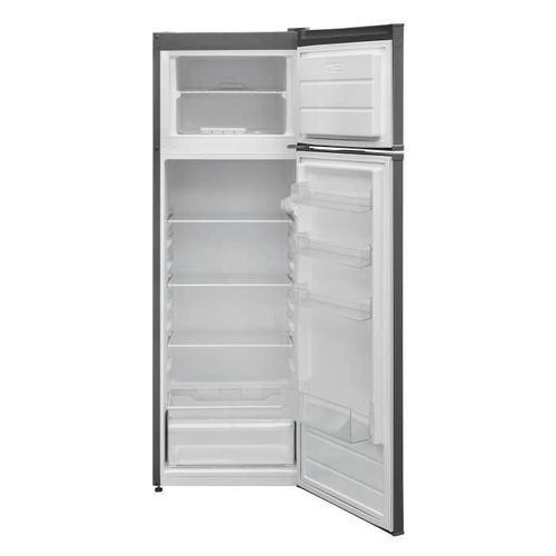 CONTINENTAL EDISON CEF2D240B Réfrigérateur 2 portes 242,5L Froid statique L 54 cm x H 160 cm Noir - Photo n°2; ?>