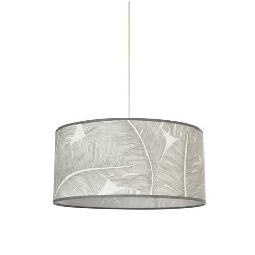 COREP Suspension cylindre RIO en coton imprimé - Ø38 x H19 cm - Gris - MADE IN FRANCE - Photo n°2; ?>