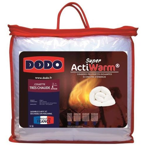 Couette très chaude Super actiwarm 450 g/m² Dodo - Pour des nuits cocooning - Photo n°3; ?>