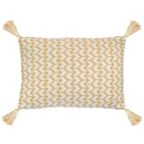 Coussin 2 pcs 40 x 60 cm Bohémien Jaune - Photo n°2; ?>