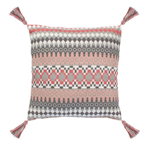 Coussin 2 Pcs 45 X 45 Cm Bohémien Multicolore 5 10 Coussin 2 pcs 45 x 45 cm Bohémien Multicolore 5 - Photo n°2; ?>