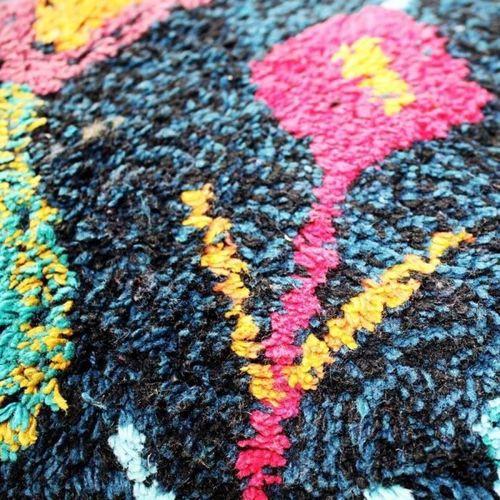 Coussin Berbere Color - 30 x 50 cm - Bleu - Photo n°3; ?>