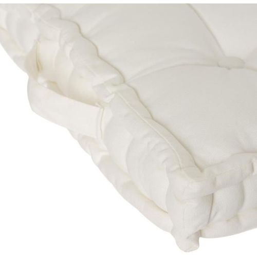 Coussin De Sol - 40 X 40 X 8 Cm - Ivoire 9 Coussin de sol - 40 x 40 x 8 cm - Ivoire - Photo n°3; ?>