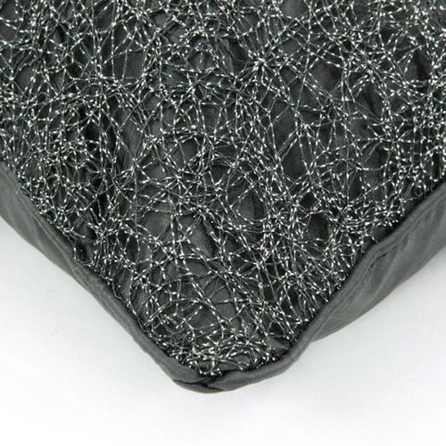 Coussin Glitter - 40 x 40 cm - Gris - Photo n°3; ?>