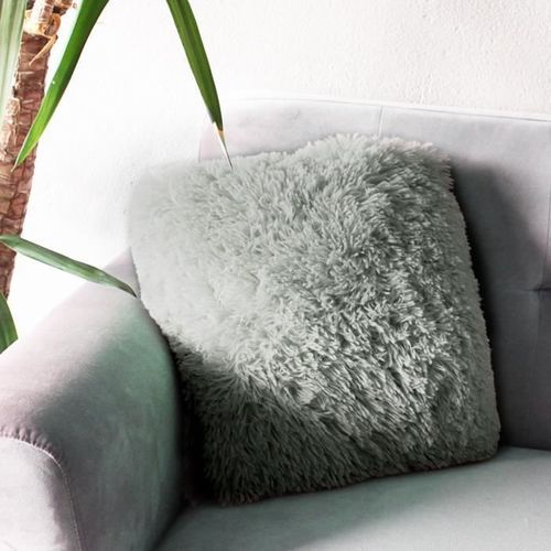 Coussin NEO YOGA Gris Clair 40 x 40 cm - Photo n°2; ?>