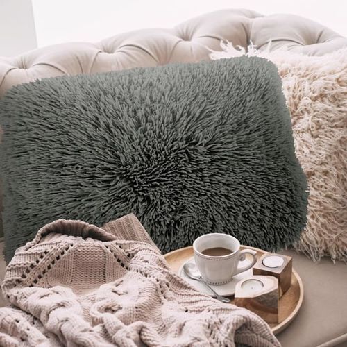 Coussin NEO YOGA Gris Foncé 40 x 60 cm - Photo n°2; ?>