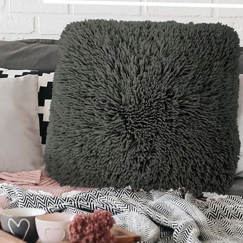 Coussin NEO YOGA Gris Foncé 60 x 60 cm - Photo n°2; ?>