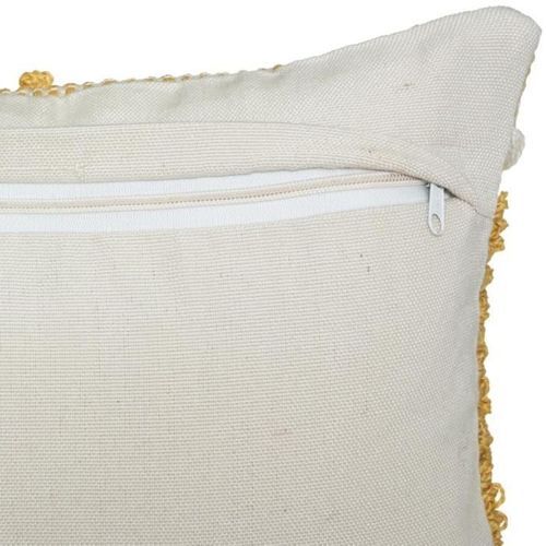 Coussin recycle Row - 30 x 50 cm - Ocre - Photo n°3; ?>