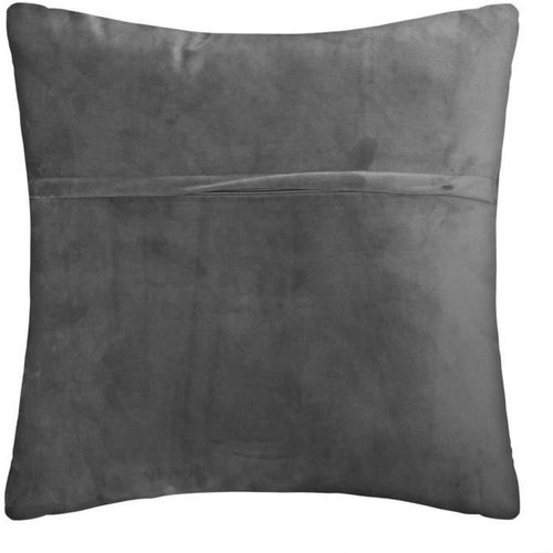 Coussin velours Emb Dolce - 40 x 40 cm - Gris - Photo n°2; ?>