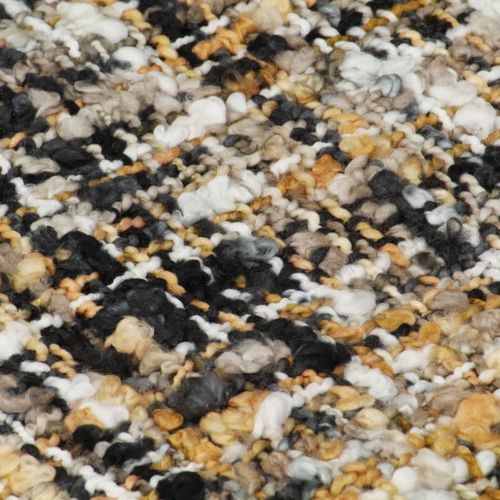 Couverture 220 x 250 cm Noir/Beige/Blanc - Photo n°2; ?>