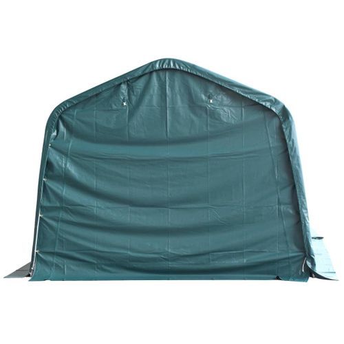 Couverture de tente de bétail PVC 3,3x3,2 m Vert foncé - Photo n°3; ?>