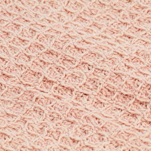 Couverture En Coton 125 X 150 Cm Vieux Rose 12 Couverture en coton 125 x 150 cm Vieux rose - Photo n°2; ?>