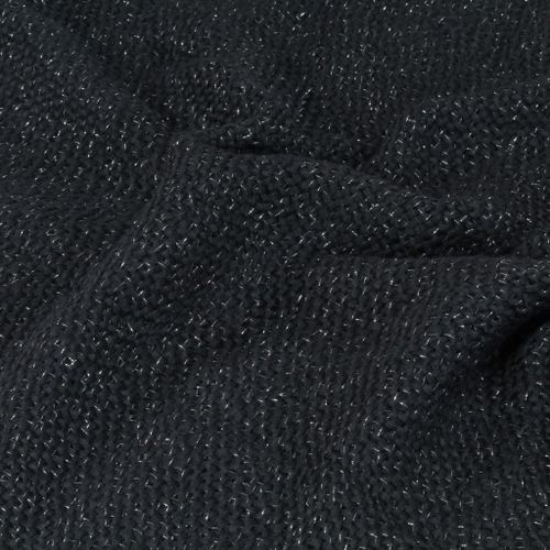 Couverture en lurex 125 x 150 cm Anthracite - Photo n°3; ?>