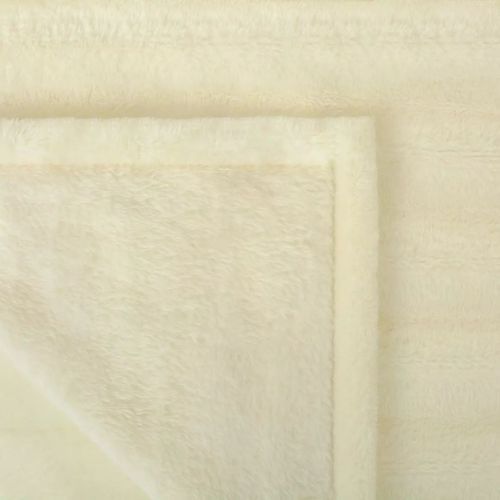 Couverture Fausse Fourrure Crème 100 X 150 Cm 9 Couverture Fausse fourrure Crème 100 x 150 cm - Photo n°3; ?>