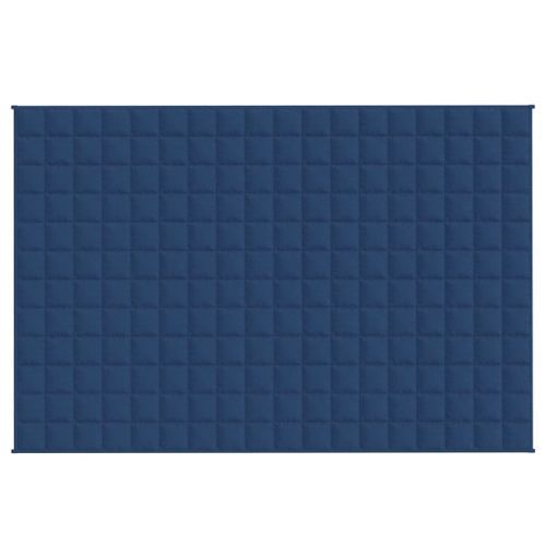 Couverture lestée Bleu 120x180 cm 5 kg Tissu - Photo n°3; ?>