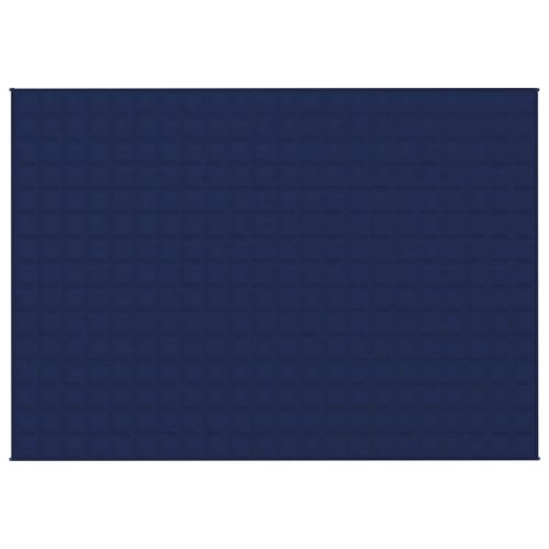 Couverture lestée Bleu 155x220 cm 11 kg Tissu - Photo n°3; ?>