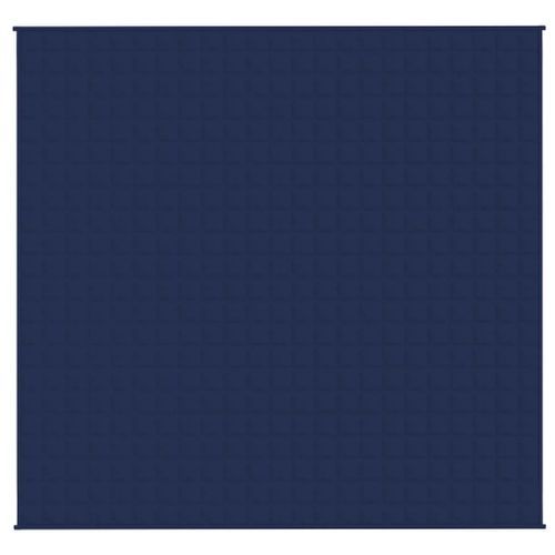 Couverture lestée Bleu 220x230 cm 11 kg Tissu - Photo n°3; ?>