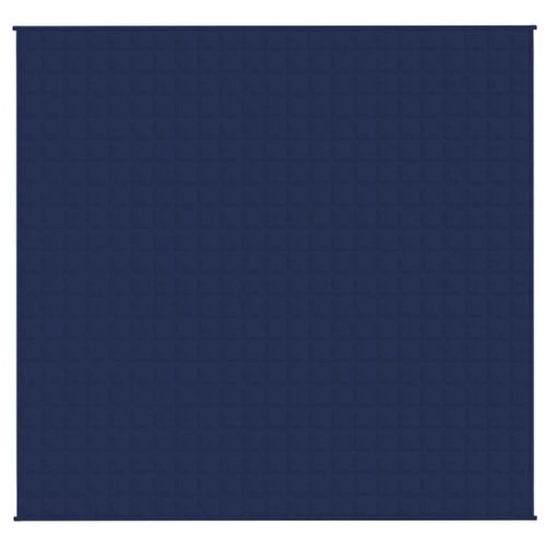 Couverture lestée Bleu 220x235 cm 15 kg Tissu - Photo n°3; ?>