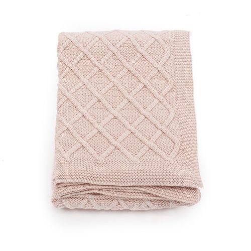 Couverture Tricotée Coton 130 X 171 Cm Design Tartan Rose 9 Couverture tricotée Coton 130 x 171 cm Design tartan Rose - Photo n°3; ?>